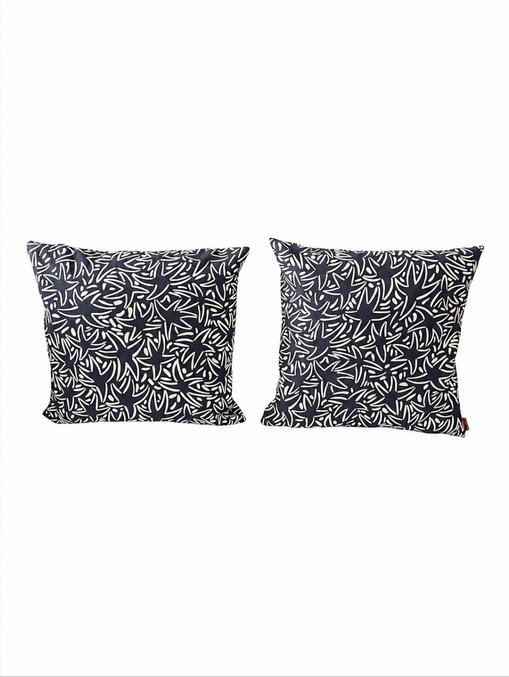 MISSONI HOME | Starfish Print Pillow Covers w/ith Down Inserts 15x15 Pair
